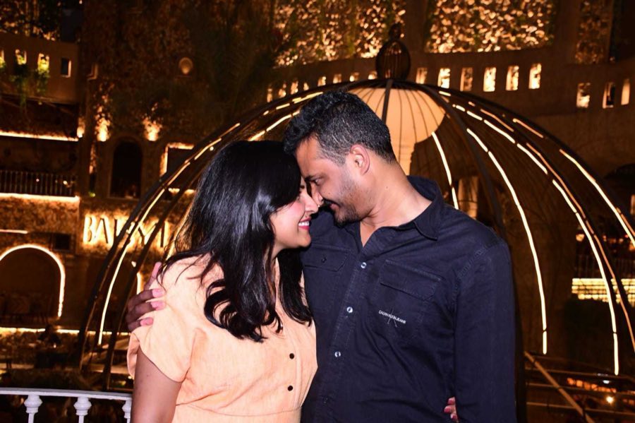 Meghna and Amarnath under the dome lights