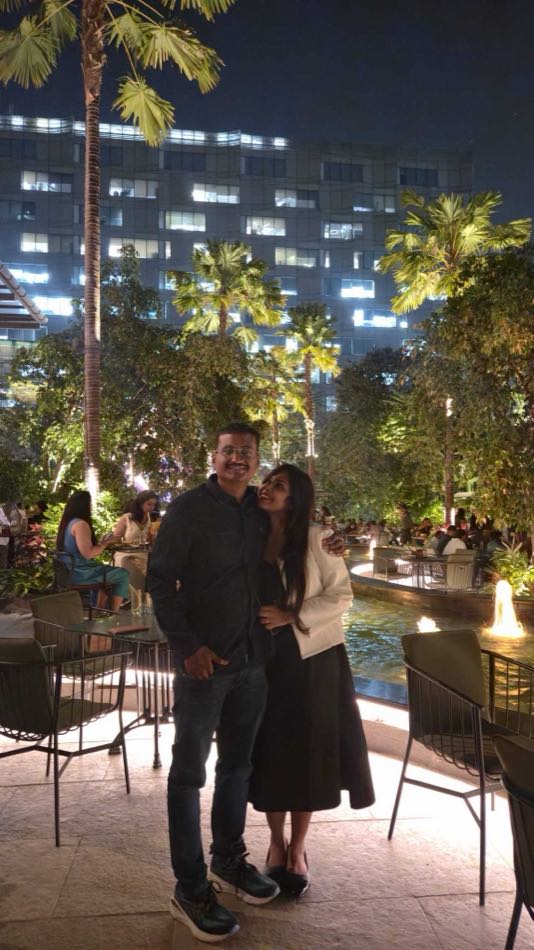 An evening out in the garden